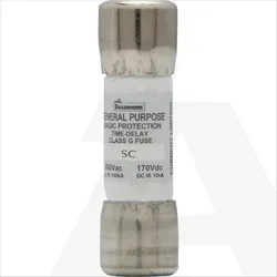 SC-20 | Fuse link cylindrical (UL standard), G (delayed), 600V AC / 170V DC, 20A