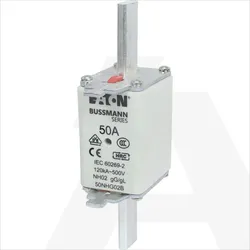 50NHG02B | NH fuse gG/gL 500V 50A 02 dual indication
