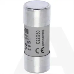 C22G50S | Cylindrical fuse GG 690V AC 50A C22 (22,2x58mm) striker