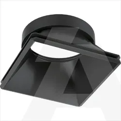 211824 | DYNAMIC REFLECTOR SQUARE FIXED BLACK