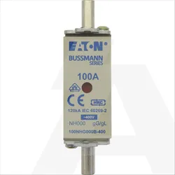 4NHG000B-400 | NH fuse gG 400V 4A 000 dual indication