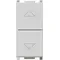 14060.SL | 2-button 2P 10AX 2-way switch Silv