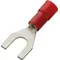 260308 | Forked cable lug insulated 0.5-1.0 M 6