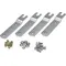 4TBO852025C0100 | SET OF 4 MOUNTING BRACKETS