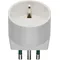 00302.B | S11 adaptor +P30 outlet white