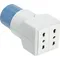 00361 | EN60309 adaptor +2P17/11 outlet