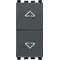 20060 | 2P 10AX 2-way switch grey