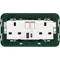 14224.AC | 2x 2P+E 13A BS socket+sw+A/C USB w