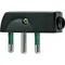 00207 | 2P+E 16A SPA17 90 -plug black