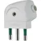 00212.B | 2P+E 16A S17 90 -plug white