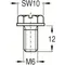 4TBC811483C0100 | SCREWS M6 WITH FLANGE (100)