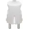 00231.B | 2P+E 16A S31 axial plug white