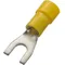 260328 | Forked cable lug insulated 4.0-6.0 M10