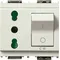 16273.B | 2P+E 16A P17/11 outlet+C16 CB white