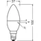 LED VALUE CLB 40 5,7W/840 E14