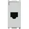 14338.8.SL | RJ45 Cat5e Netsafe UTP outlet Si