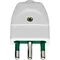 00202.B | 2P+E 16A S17 axial plug white