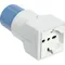 00360 | EN60309 adaptor +universal outlet