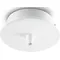 122823 | ROSONE METALLO 1 LUCE ROUND BIANCO