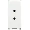 14330 | 2P 6A 24V SELV outlet white