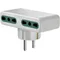 01166.B | Multi-adaptor S31 +4P17/11white