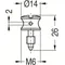 4TBC811451R0100 | SCREWS M6 IN PVC FOR COVERPLATE SEALABLE