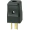 01096 | 2P+E 15A USA+SASO plug black