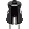 00231 | 2P+E 16A S31 axial plug black