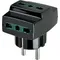 00324 | S31 multi-adaptor +3P17/11 outlet bla